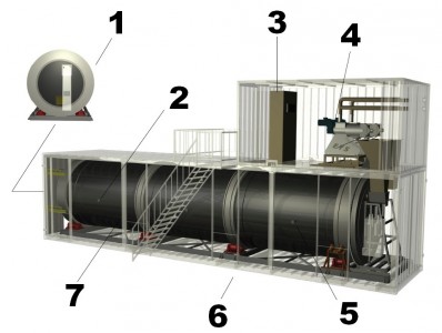 Fixed end-plate for increased capacity Image 1